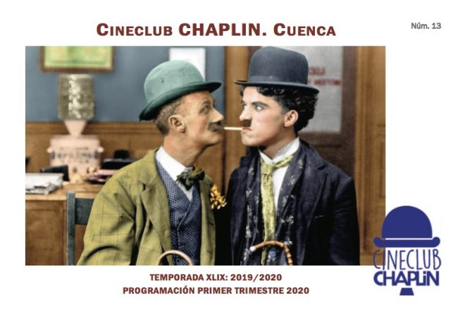 Programa primer trimestre 2020 cineclub Chaplin